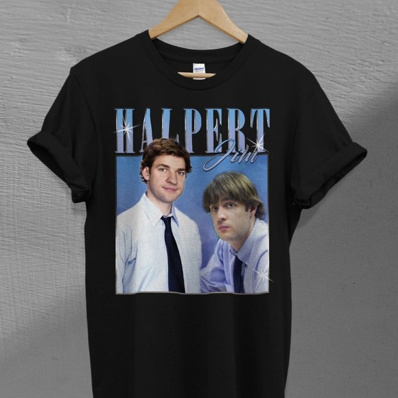 Vintage Jim Halpert The Office TV Series T-shirt - Picture 1 of 2